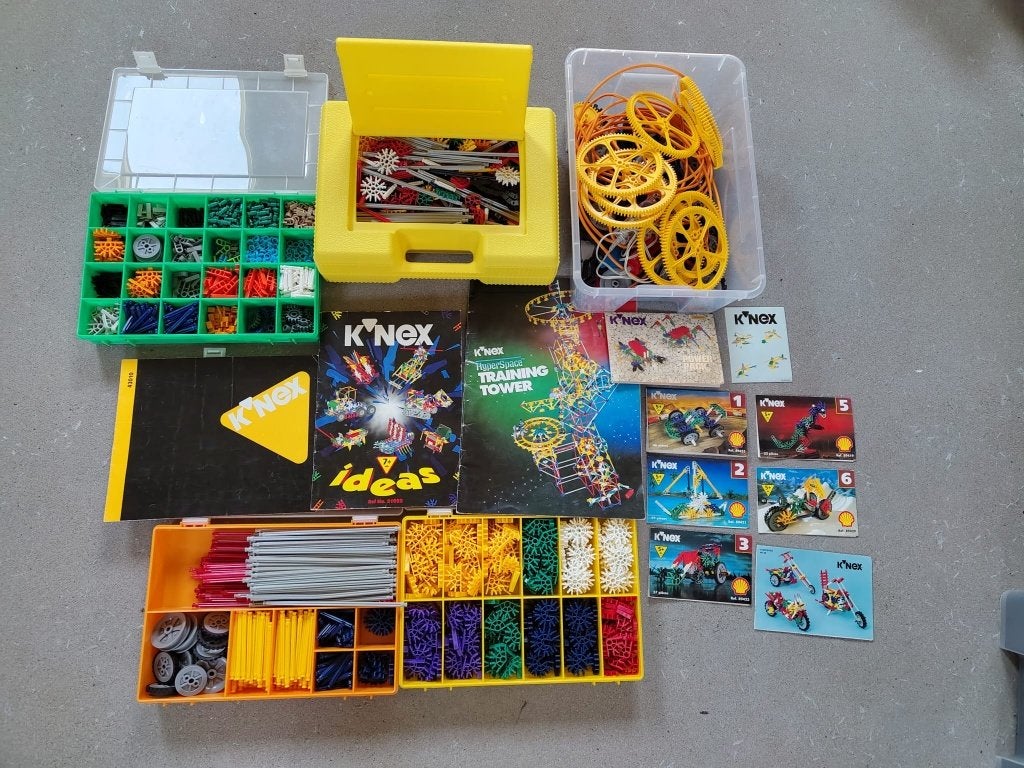 K'NEX Set | Hyper Space Training Tower en andere setjes, Ophalen, Zo goed als nieuw, K'nex