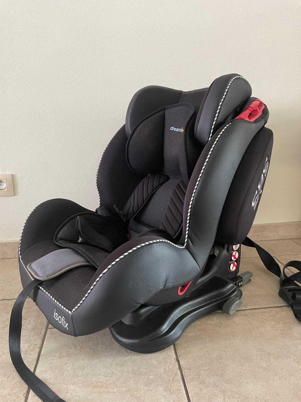 Autostoel met isofix, Kinderen en Baby's, Autostoeltjes, Gebruikt, Verstelbare rugleuning, Isofix, Ophalen