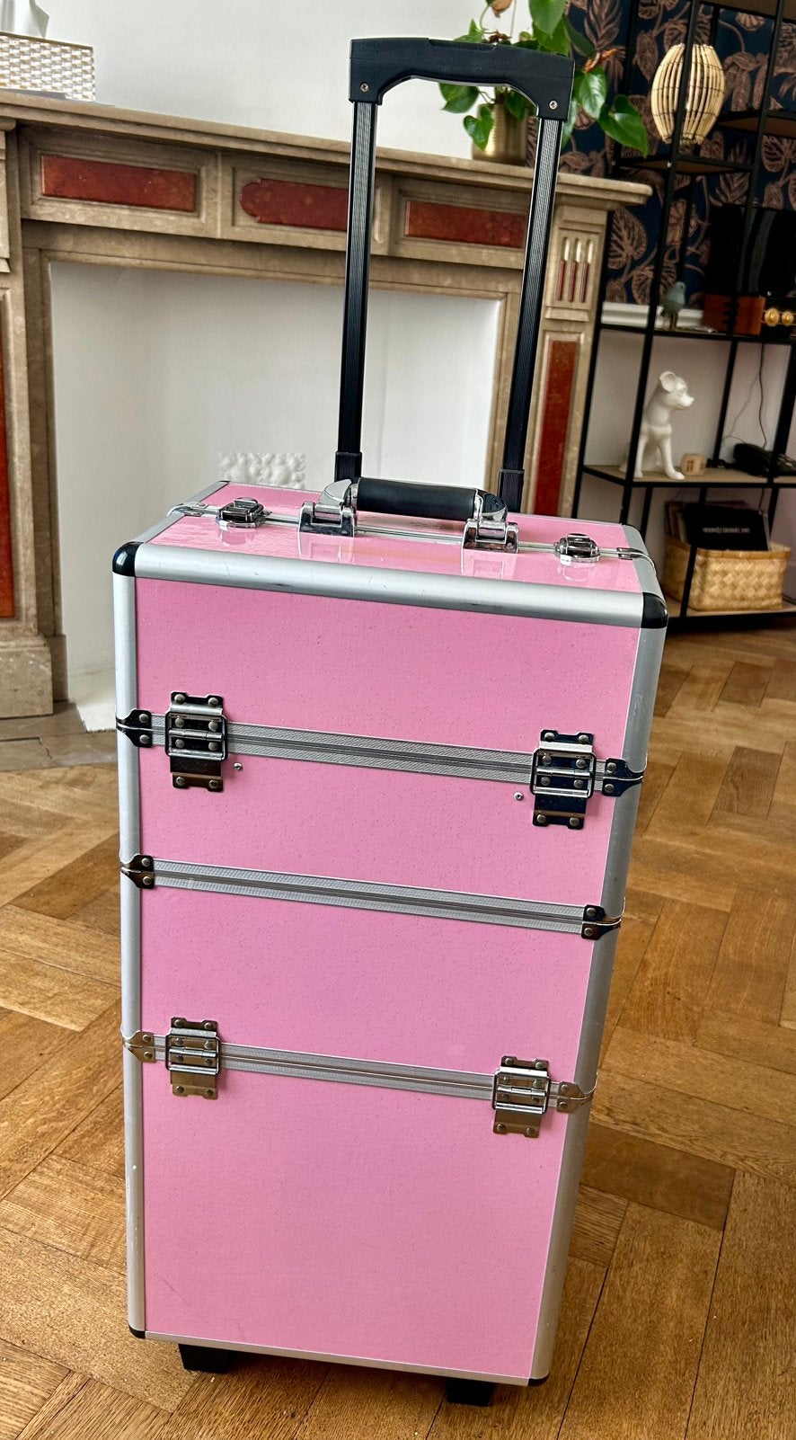 Trolley maquillage, Enlèvement, Utilisé, Rose