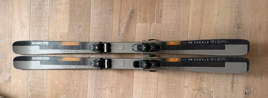 Lattes et bâtons de ski All Mountain Salomon Stance 84., Enlèvement ou Envoi, Skis, 180 cm ou plus, Ski