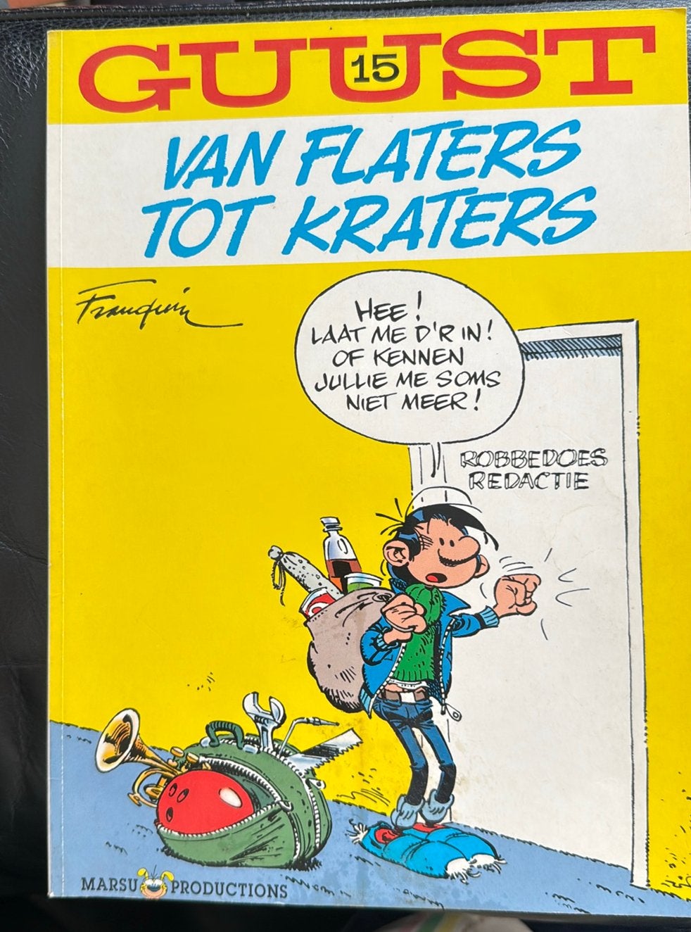 Guust Flater, Boeken, Eén stripboek, Ophalen, Gelezen