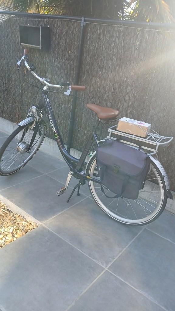 Electrische fiets dames, Fietsen en Brommers, Elektrische fietsen, Ophalen, Zo goed als nieuw