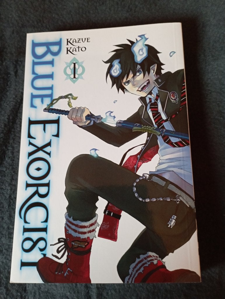 manga blue exorcist, Eén comic, Ophalen of Verzenden, Zo goed als nieuw, Japan (Manga)