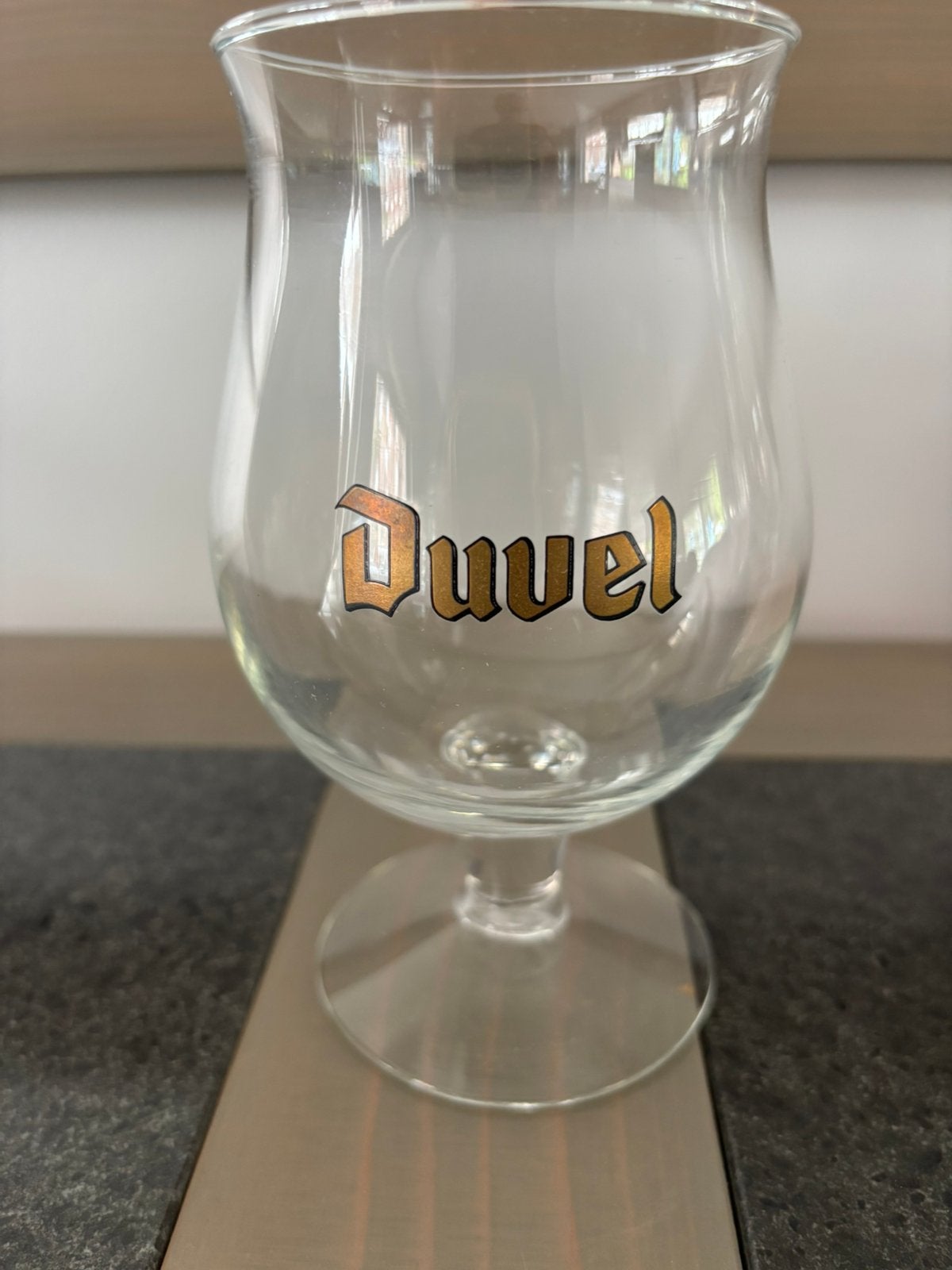 Duvel gouden letters 33 cl. Wiite achterkant, Enlèvement, Comme neuf