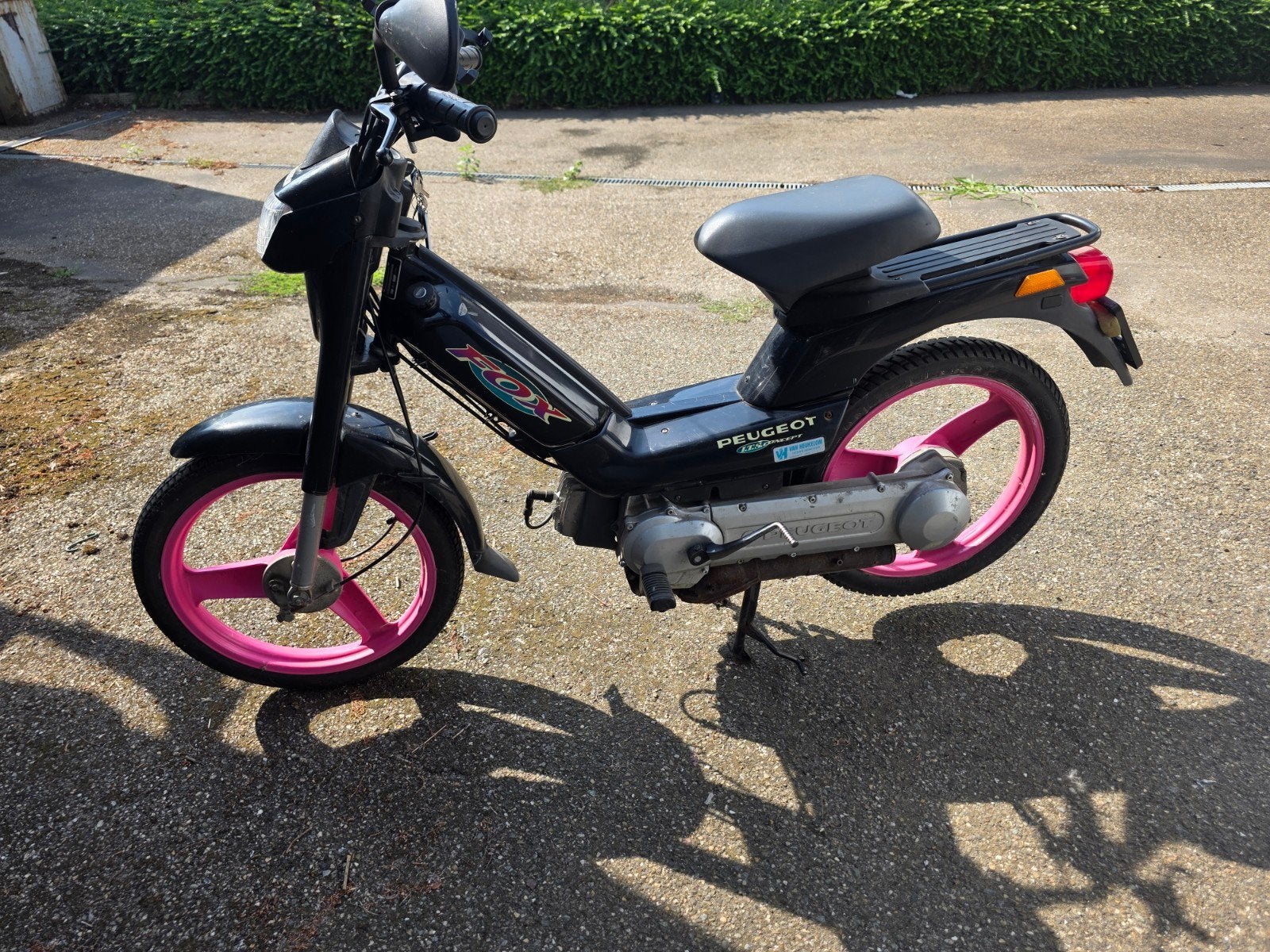 Peugeot fox a klasse 1993, Ophalen