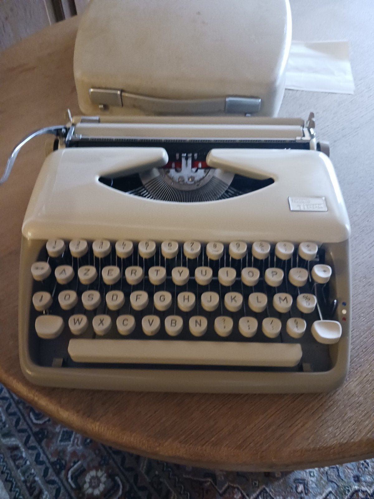 Typemachine, Ophalen