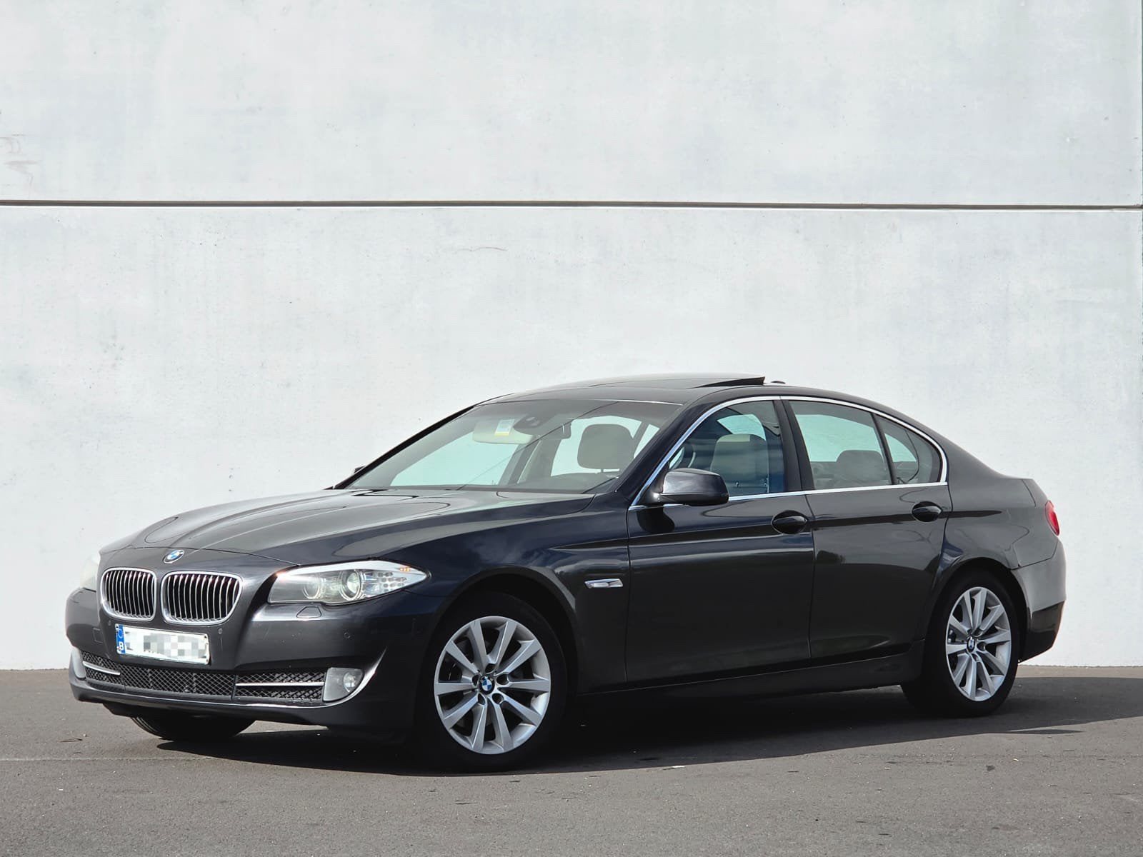 BMW 520D F10 AUTOMAAT – VOLLE OPTIES OPENDAK 190PK Eu5, Autos, Cuir, Entreprise, Automatique, Euro 5