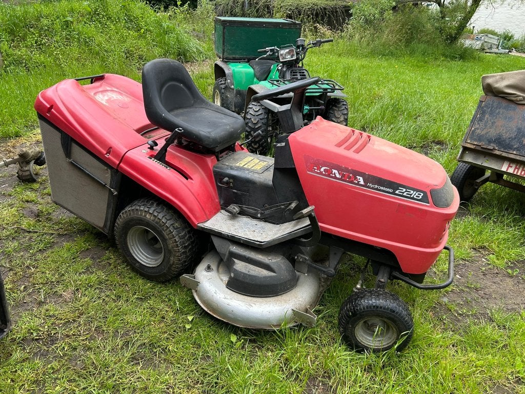 2x Honda HF 2218, Ophalen, Opvangbak, Honda, Gebruikt