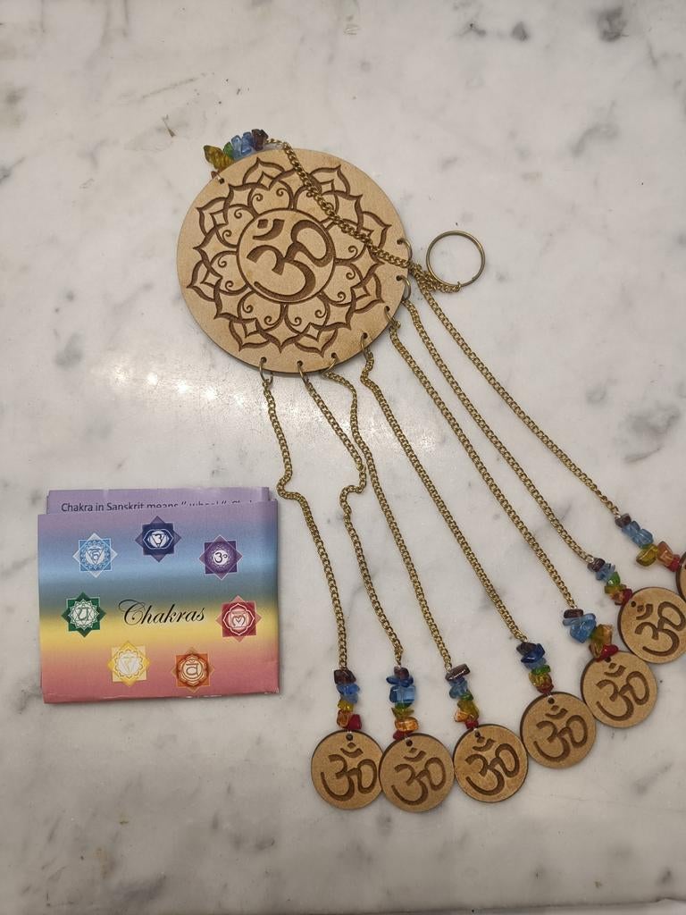 Pendule van de 7 Chakra's uit het Sanskriet — Radiësthesie —, Ophalen of Verzenden
