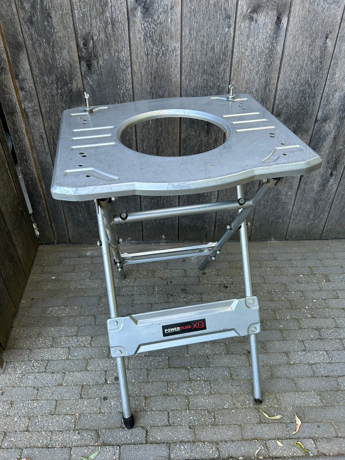 Zaagtafel opvouwbaar powerplus, Ophalen, Gebruikt