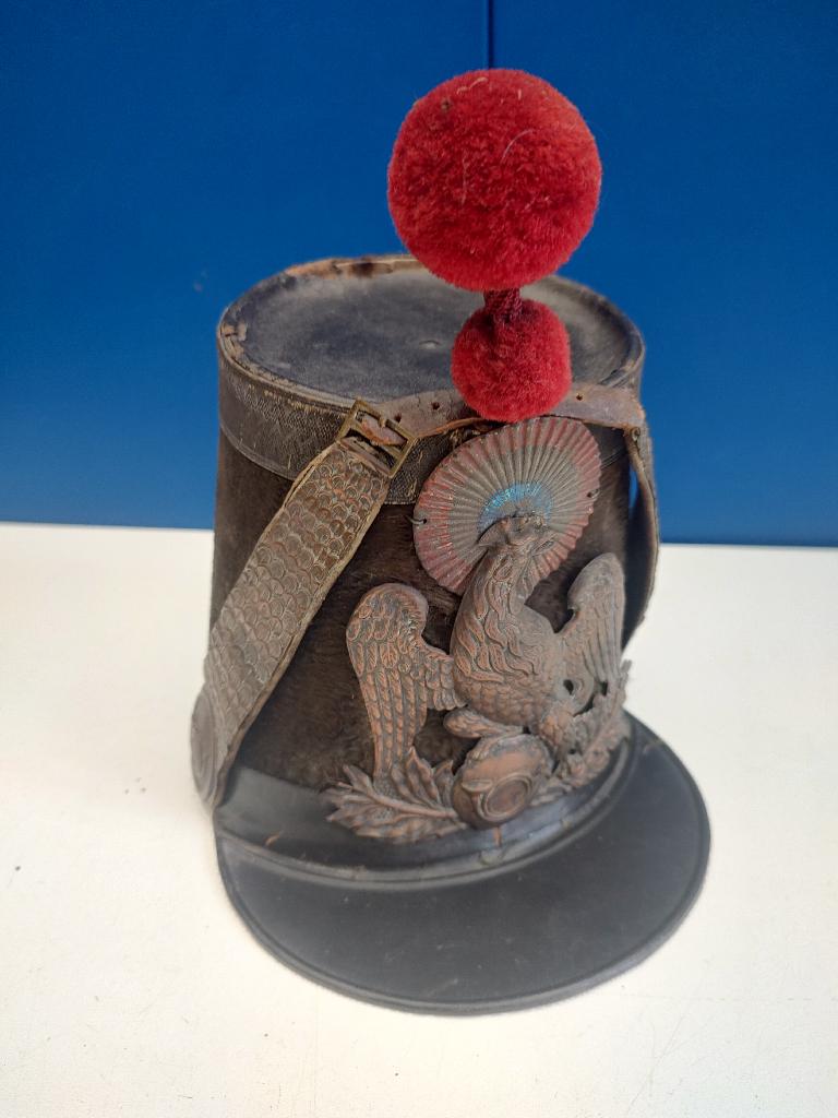 Franse shako # 2 , Garde National, Collections, Objets militaires | Général, Envoi