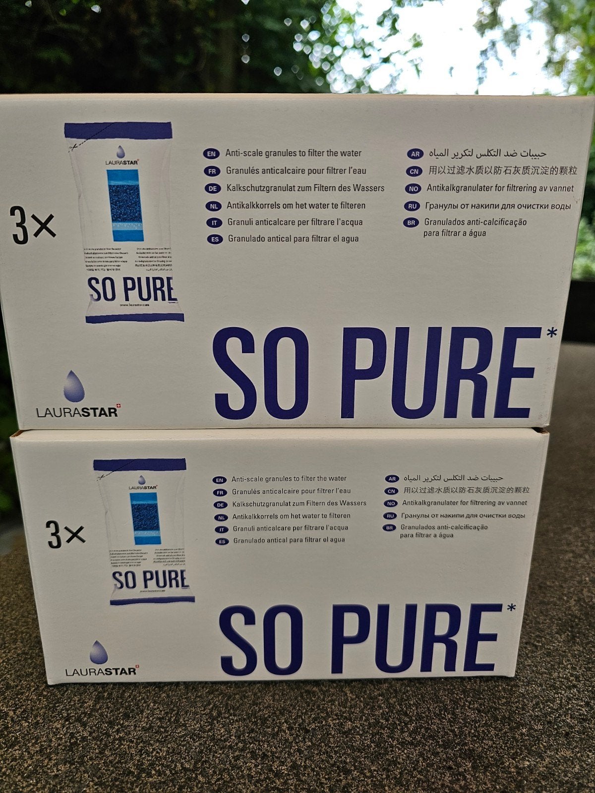 Pastilles anti-calcaire Laurastar pour filtrer l'eau, Enlèvement