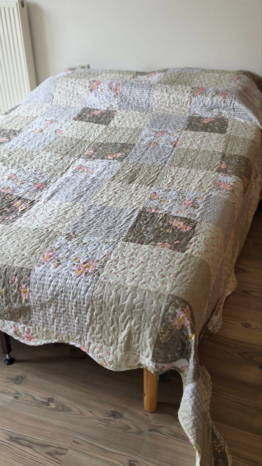 Bed 140 × 200 met electrische lattenbodem en matrassen, Ophalen