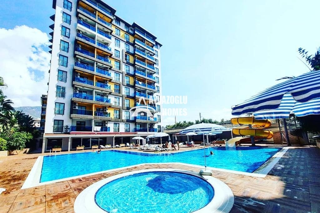 ID 5299  Appartement 1+1 à vendre au centre d'Alanya, Immo, Étranger, Ville, Turquie, 50 m², 2 pièces