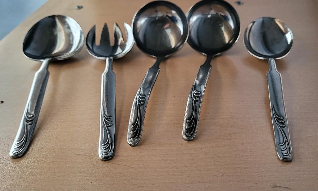 Amefa bestek, Ophalen, Zo goed als nieuw, Los bestek, Inox of Chroom