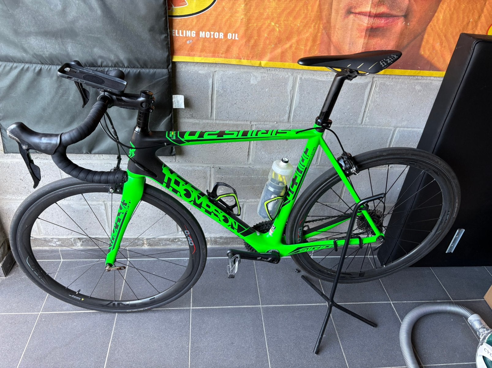 Thompson full carbon maat 56, Fietsen en Brommers, Gebruikt, Carbon, Heren, 53 tot 57 cm