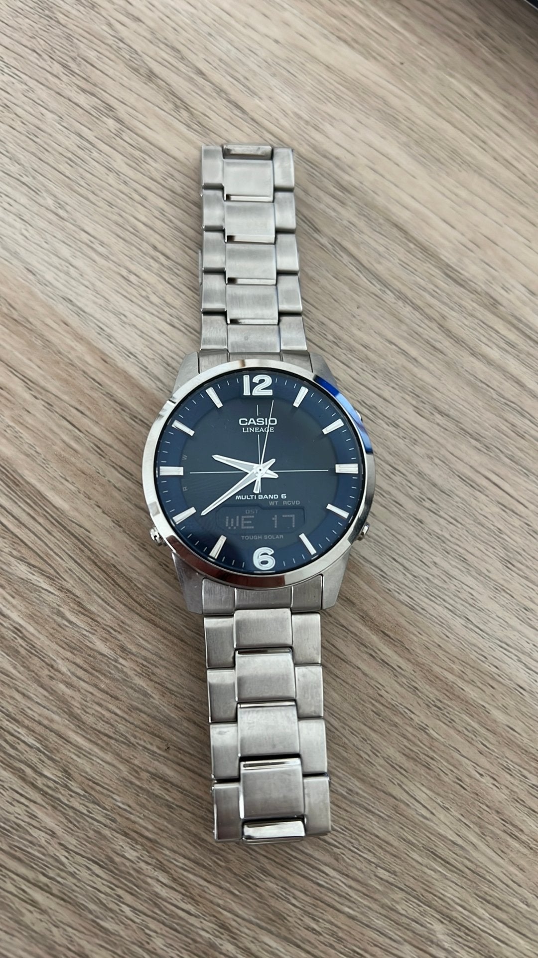 Casio Lineage JDM, bleu, nieuw, Enlèvement ou Envoi, Comme neuf, Casio