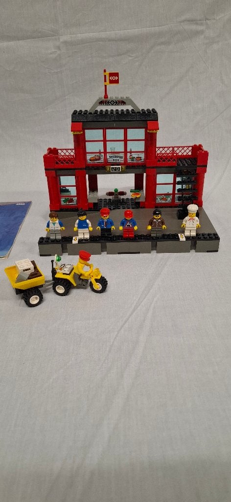 Lego 4556 Train Station, Kinderen en Baby's, Lego, Ophalen of Verzenden, Inclusief instructies, Complete set