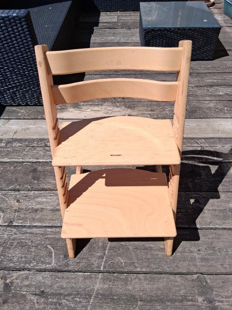 Kinderstoel Tripp Trapp Stokke, Kinderen en Baby's, Kinderstoelen, Ophalen, Gebruikt, Meegroeistoel, Aanschuifbaar