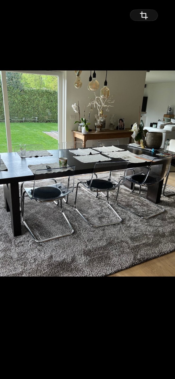 Ikea stoelen plexi, Enlèvement, Comme neuf