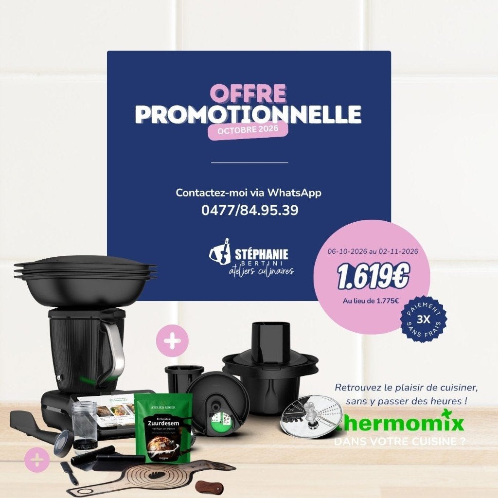 Thermomix (Bimby) Liège |Promo Octobre 2026 | + de 100€ 🎁, Ophalen, 4 liter of meer, Nieuw, 3 snelheden of meer