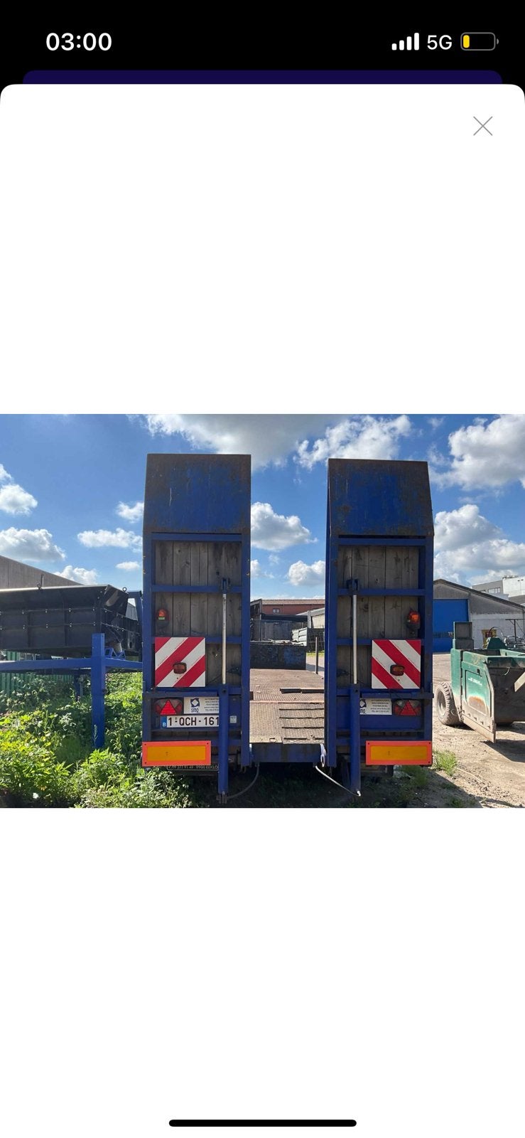 Depanage voor verplatsen van voertuigen en machines, Overige merken, 9999 kg, Overige brandstoffen, Particulier