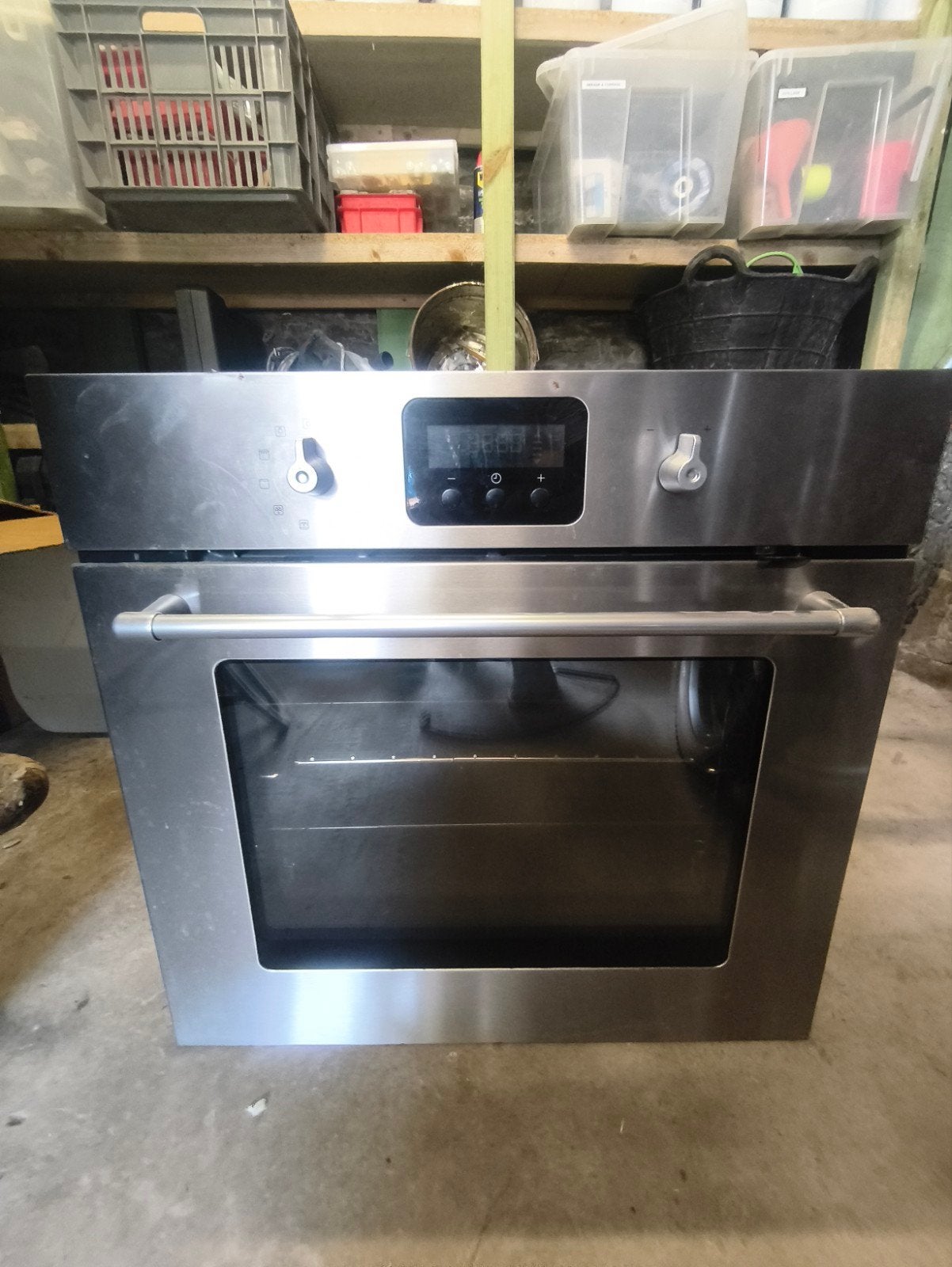 Four encastrable IKEA RUTINERAD inox – fonctionnel, IKEA, Encastré, Enlèvement, Utilisé