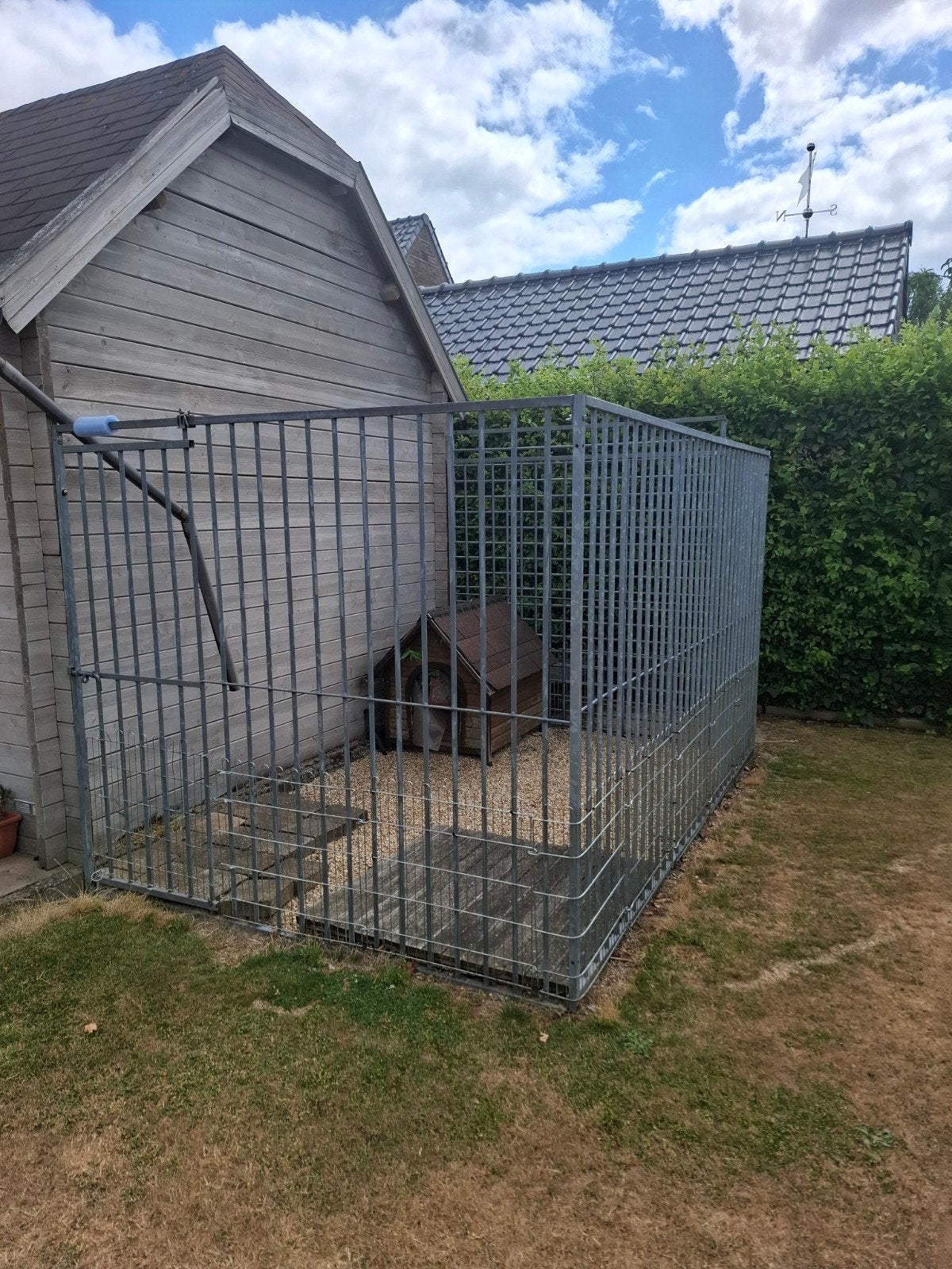 hondenkennel 2x3m, Ophalen