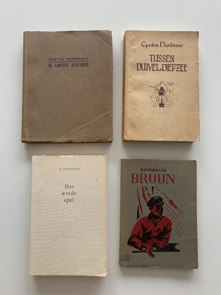 4 x Gaston Duribreux, Boeken, Ophalen of Verzenden, Gelezen