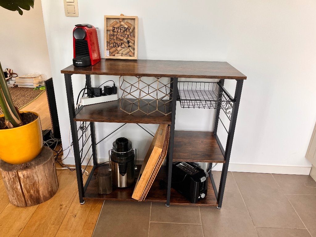 Étagère de cuisine, Bois, Avec système de suspension, Comme neuf, Enlèvement