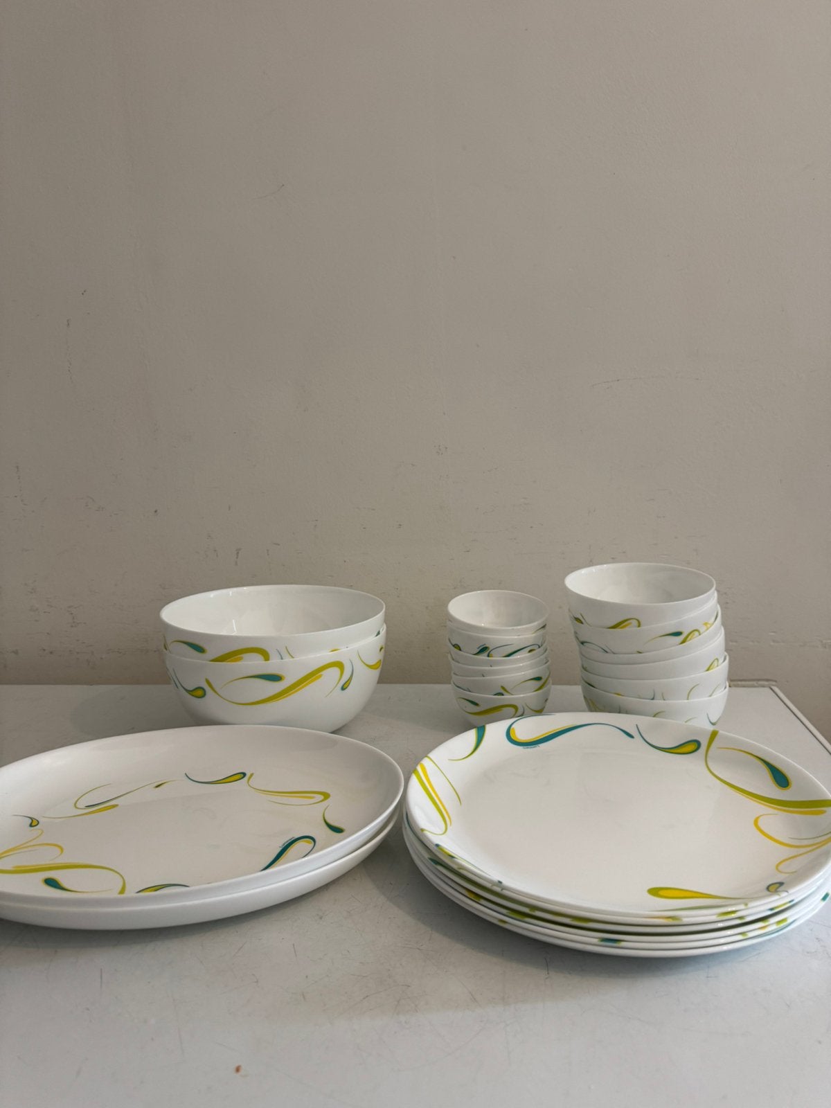 Eetset, Ophalen