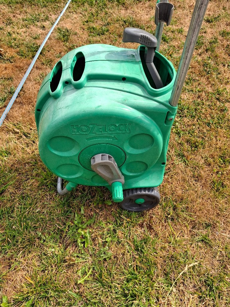 tuinslang karretje, Tuin en Terras, Tuinslangen, Ophalen, Gebruikt, Tuinslanghaspel