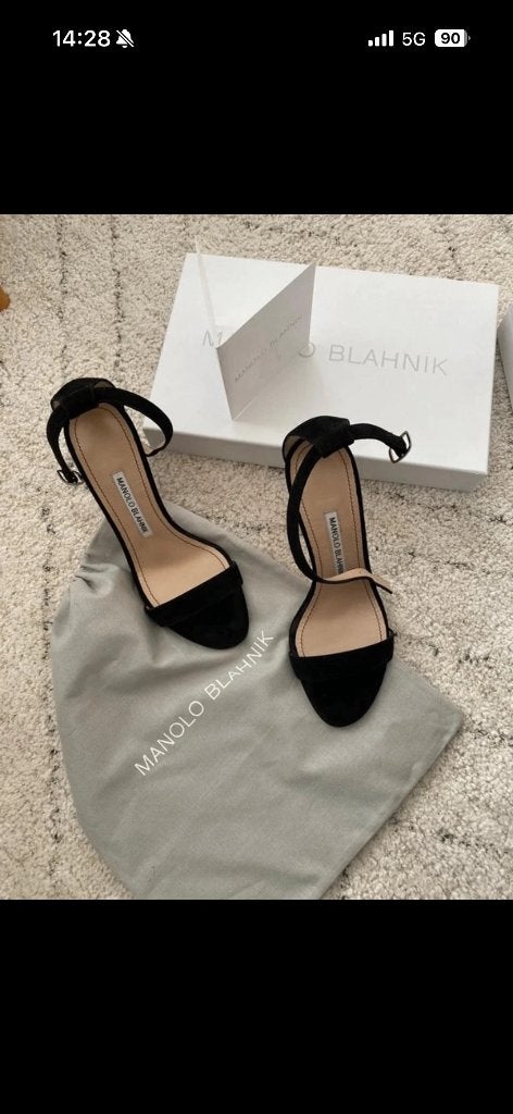 Manolo Blahnik ‘ chaos ‘ nieuw maat 37, Ophalen, Pumps, Zwart, Manolo