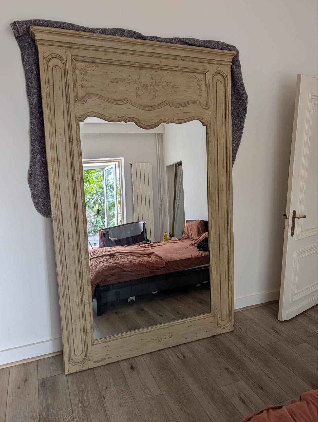 Grand miroir Trumeau, Enlèvement, Rectangulaire, 100 à 150 cm, 200 cm ou plus