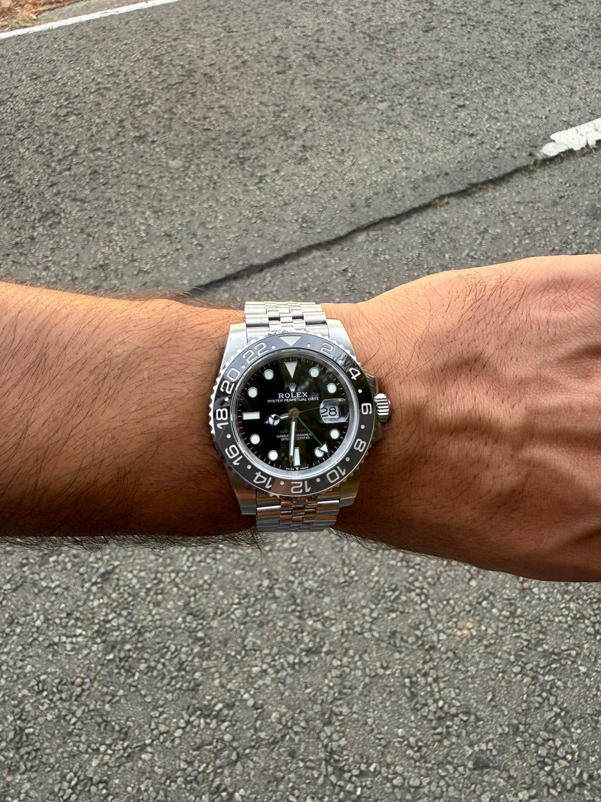 Rolex bruce wayn full set2026, Enlèvement, Comme neuf, Rolex