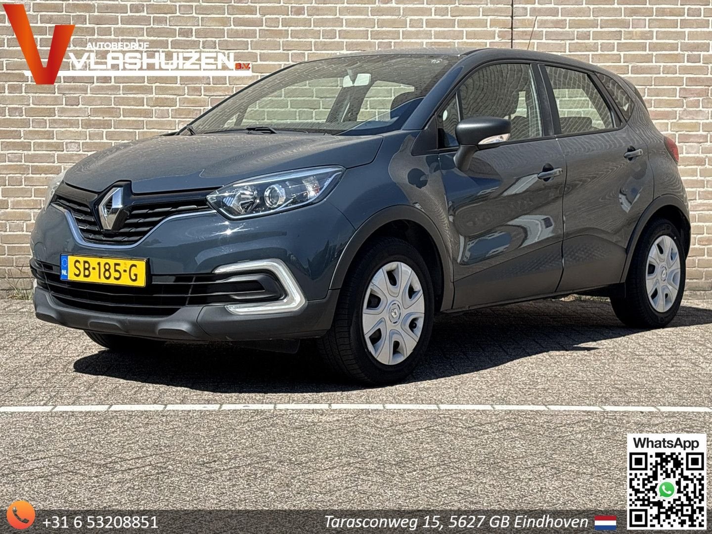Renault Captur 0.9 TCe Life | € 6.900,- NETTO!| Cruise | Air, Auto's, Start-stop-systeem, Blauw, Bedrijf, Handgeschakeld