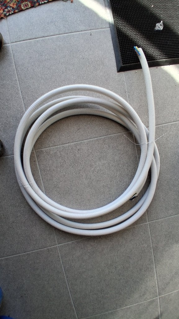 VOB 3G6 voorbekabeld kanaal - 7 meter, Ophalen, Nieuw, Kabel of Snoer