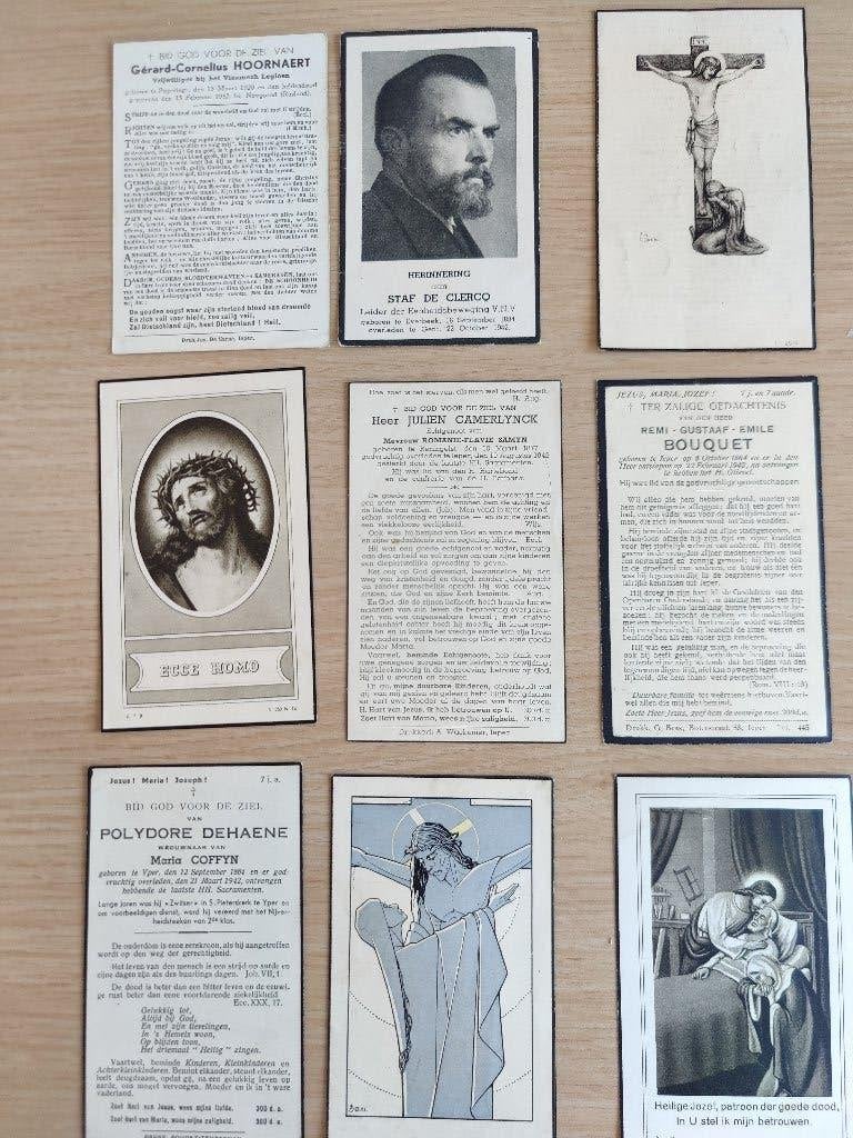doodsprentjes uit de jaren 40, Ophalen of Verzenden, Bidprentje