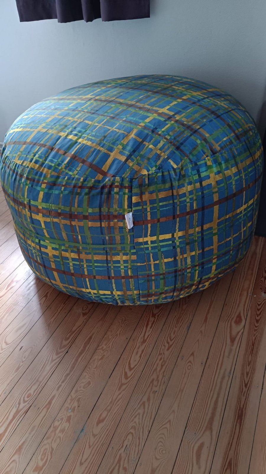 Grote Pufrelax King Size XL zitzak (met memory foam), Ophalen, 125 cm of meer, Rond, 125 cm of meer