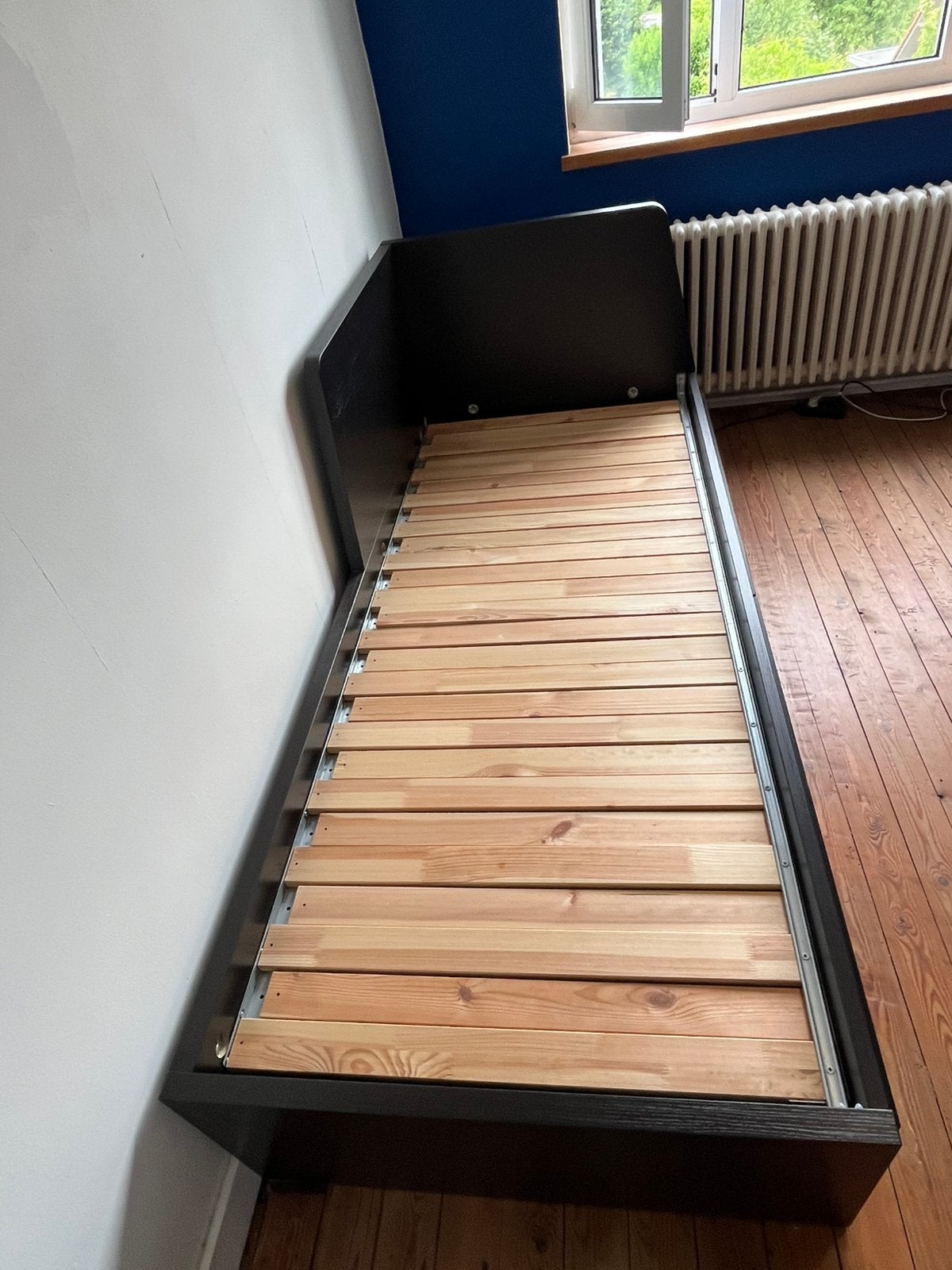 Lit Ikea Flekke Extensible, Enlèvement, Réglable, Bois, Deux personnes