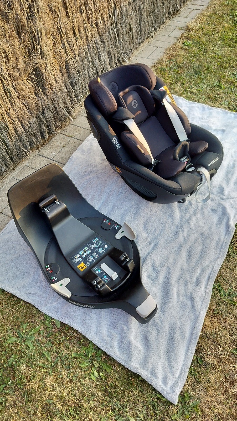 Autostoel Maxi-Cosi Pebble360 + basis isofix, Kinderen en Baby's, Autostoeltjes, Ophalen, Gebruikt, Isofix, 0 t/m 13 kg