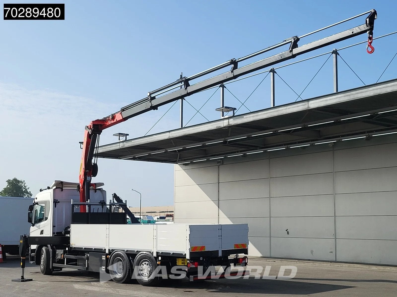 Scania G410 6X2 New! Palfinger PK24.001 SLD 5 Crane Kran Ret, Auto's, Vrachtwagens, Automaat, Stof, Euro 6, Scania