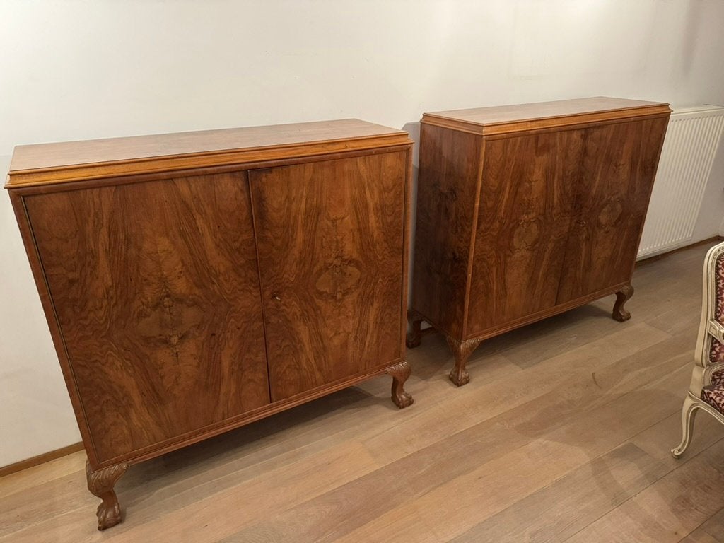 Paire de Buffets Art Deco, 25 à 50 cm, 100 à 150 cm, Enlèvement, Utilisé
