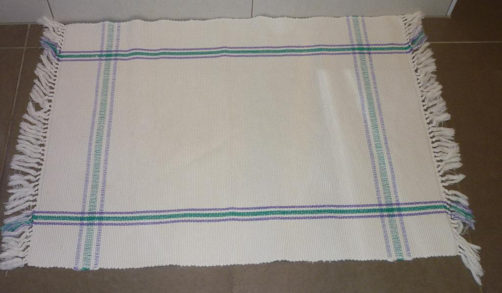Carpette de sortie de douche – 80  58 cm, Maison & Meubles, Enlèvement ou Envoi, Comme neuf, Beige