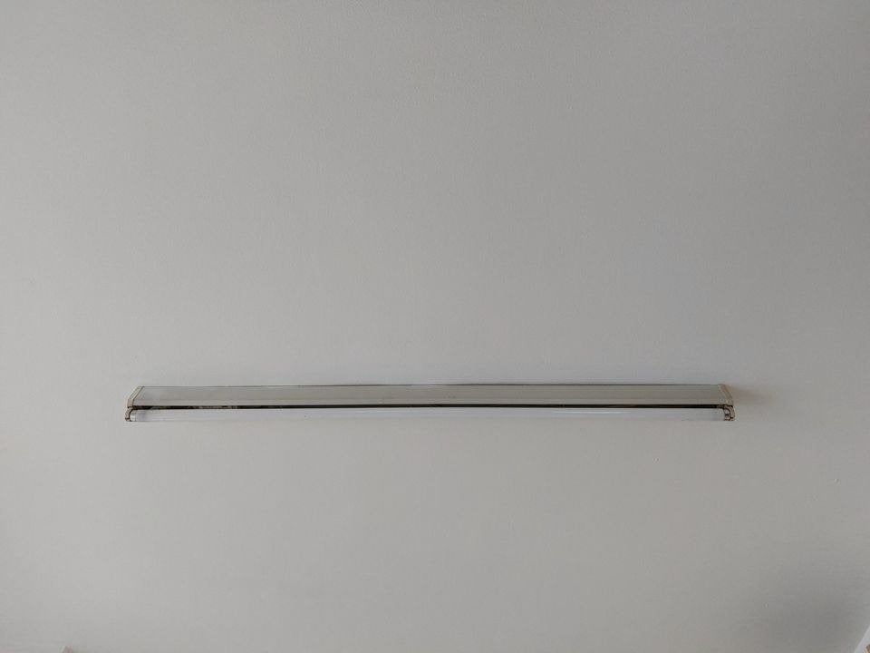 Lichtarmatuur (inclusief neon), Ophalen, Gebruikt, Glas, Wit