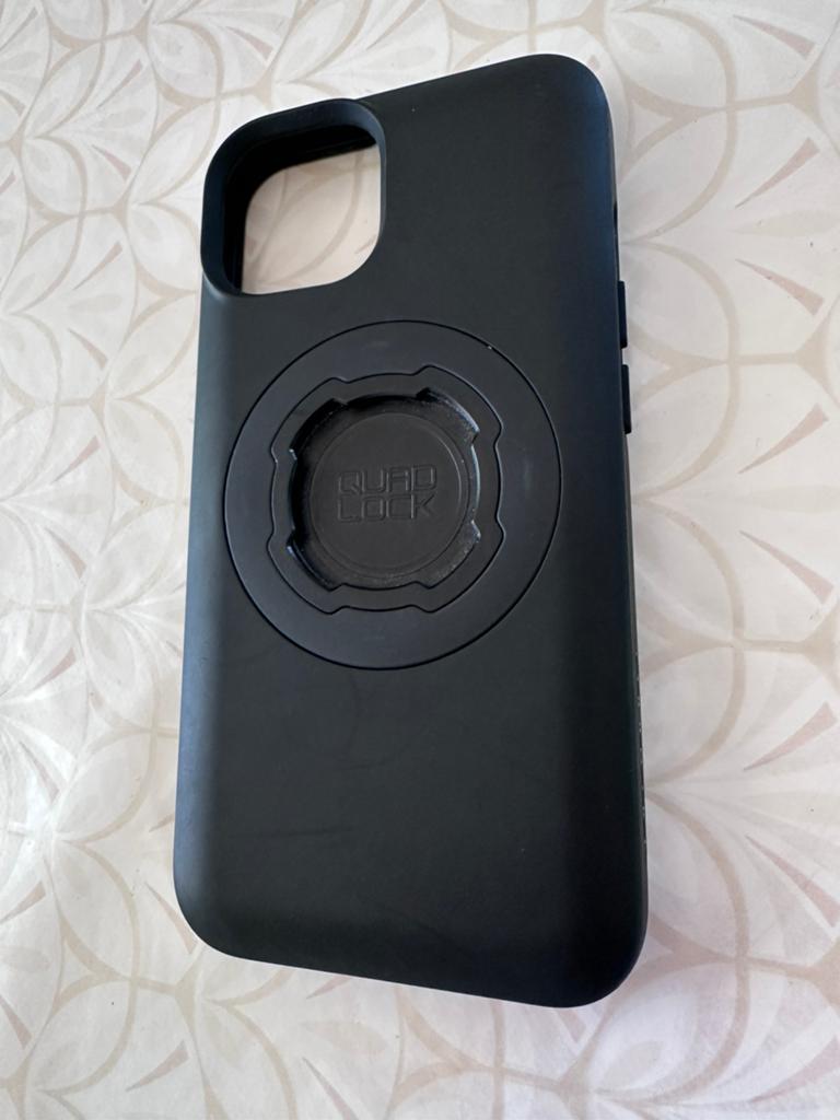 Hoesje voor iPhone 14 Mag - Quad Lock-hoesje, Telecommunicatie, Zwart, IPhone 14, Quad Lock, Ophalen of Verzenden
