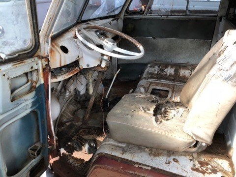 vw spijlbus 1966 duitse bus alle laswerken gedaan, foto 11
