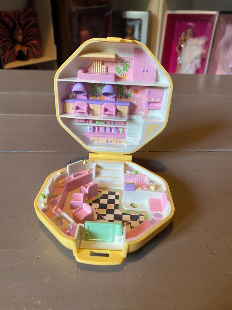 Polly Pocket - Hair salon de 1990, Collections, Jouets miniatures, Utilisé, Enlèvement ou Envoi