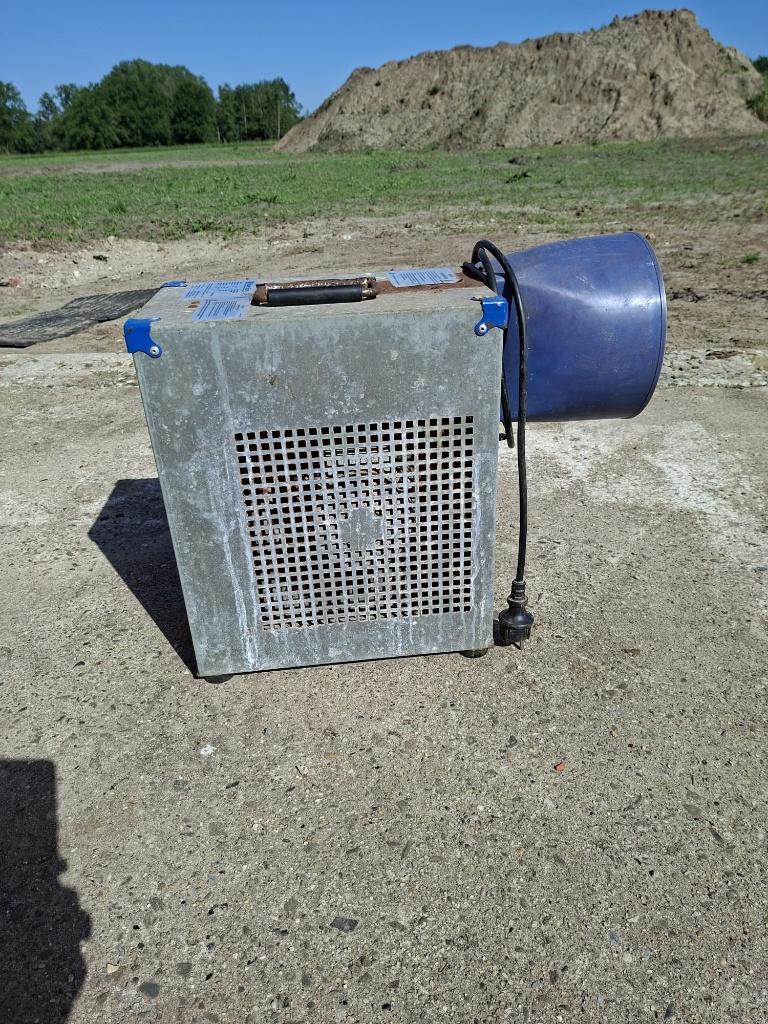 Ventilator of blower springkasteel, Ophalen