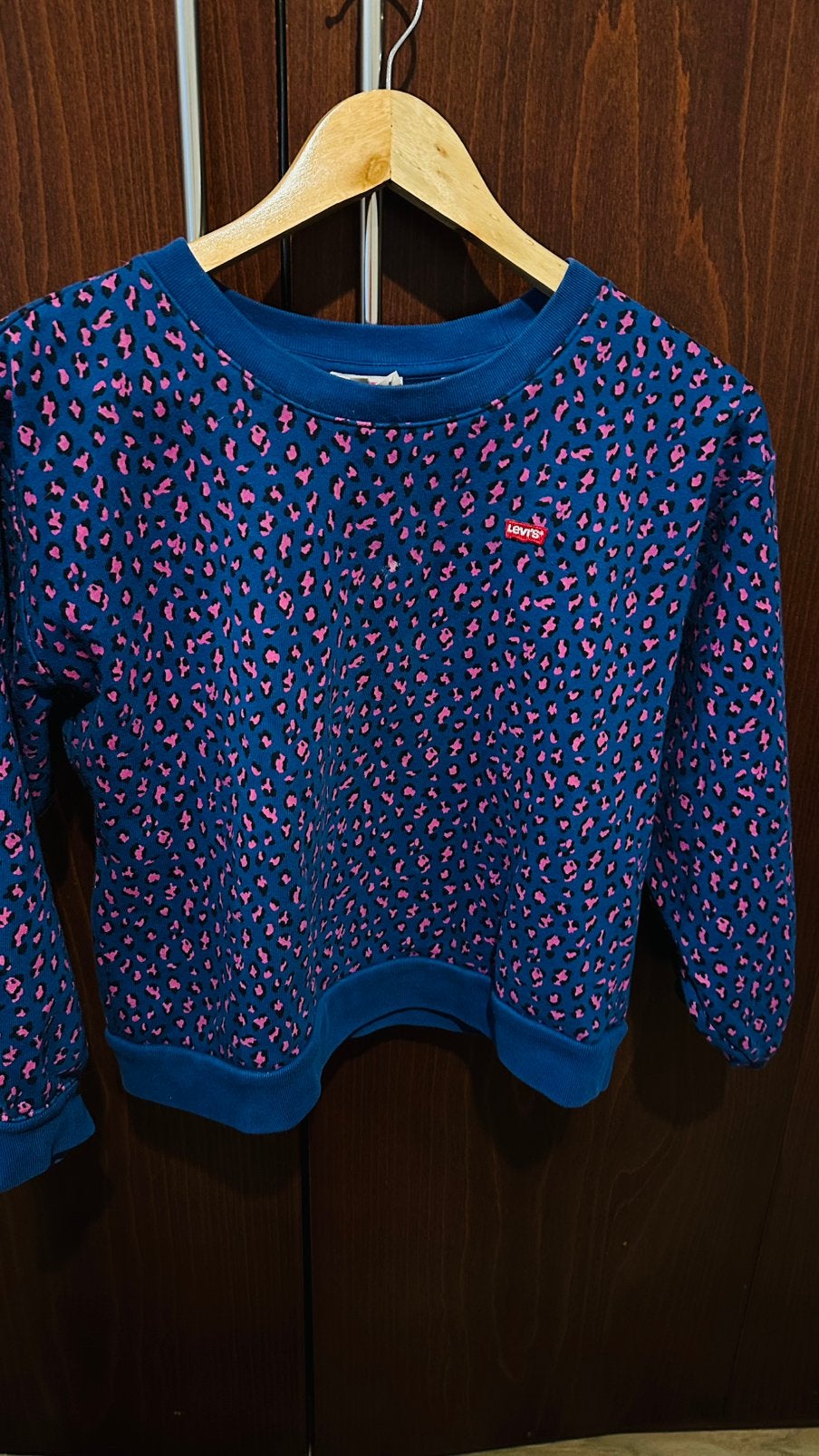 Levi's truui, luipaardprint -XS ook geschikt voor meisjes, Ophalen of Verzenden, Zo goed als nieuw, Maat 34 (XS) of kleiner, Blauw
